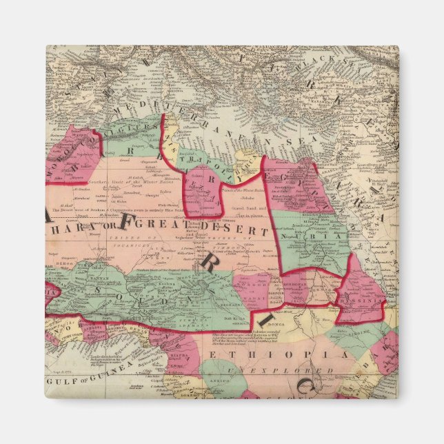 Afrika 49 magnet (Vorne)