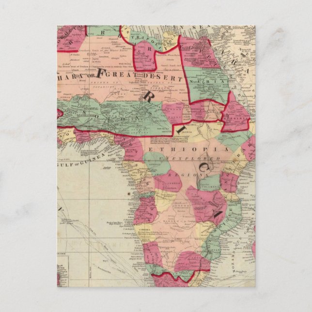 Afrika 49 postkarte (Vorderseite)