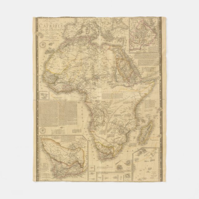 Afrika 5 fleecedecke (Vorderseite)