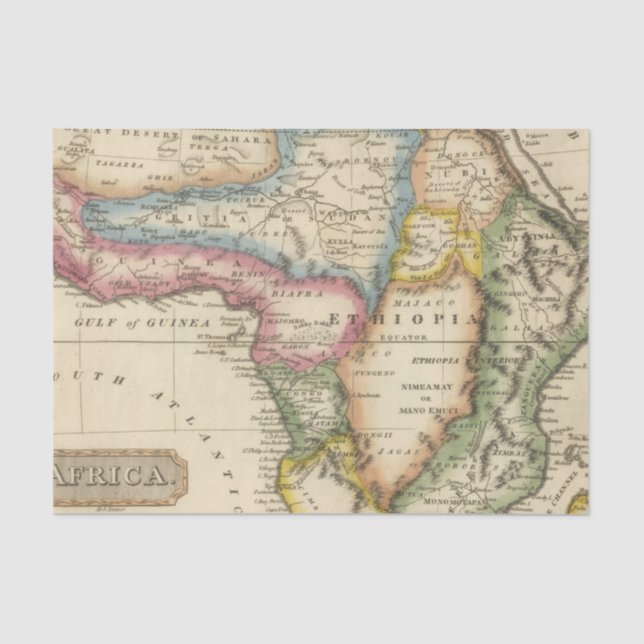 Afrika 6 seidenpapier (Vorderseite)