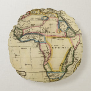 Afrika 7 rundes kissen