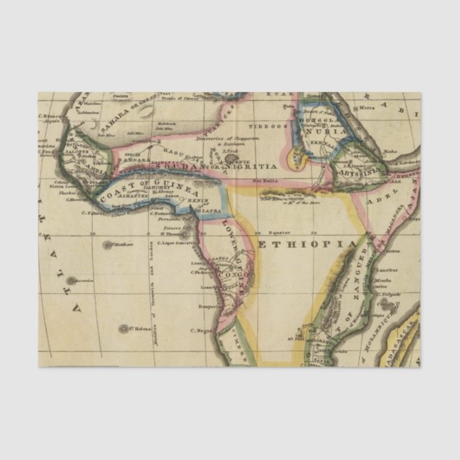 Afrika 7 seidenpapier (Vorderseite)