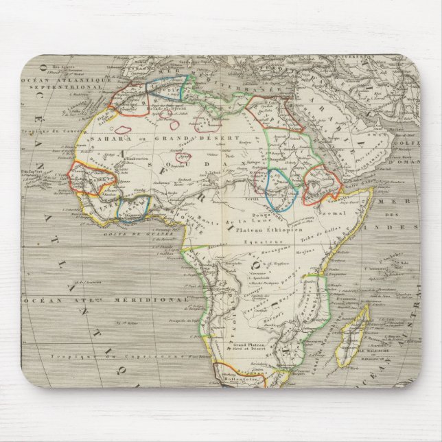 Afrika 8 mousepad (Vorne)