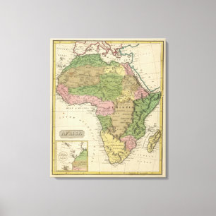 Afrika 9 leinwanddruck