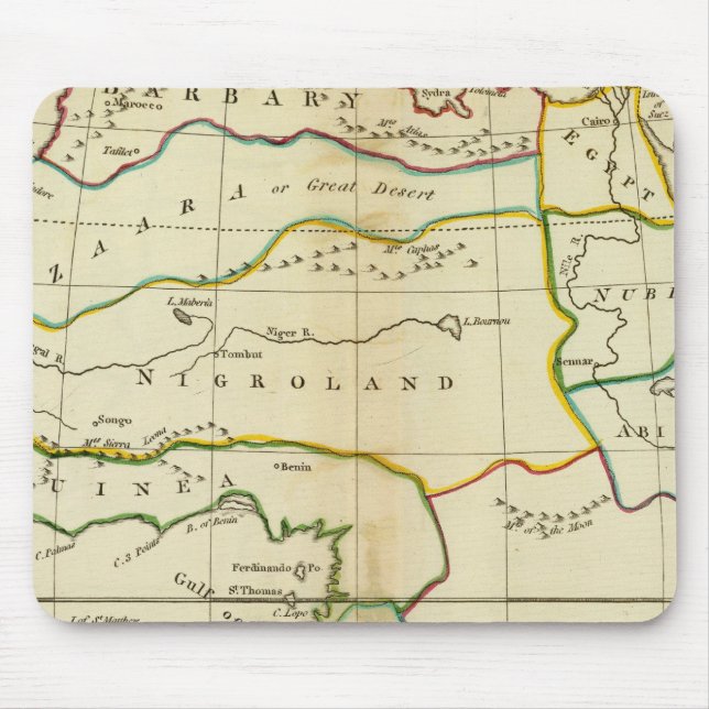 Afrika 9 mousepad (Vorne)