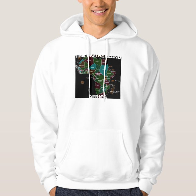 AFRIKA, AFRIKA, DAS MUTTERLAND HOODIE (Vorderseite)