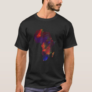 Afrika Afrika Karten für Afrika - Karten für Männe T-Shirt