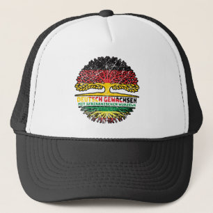 Afrika Afrikanisch Deutsch Deutschland Baum Wurzel Truckerkappe