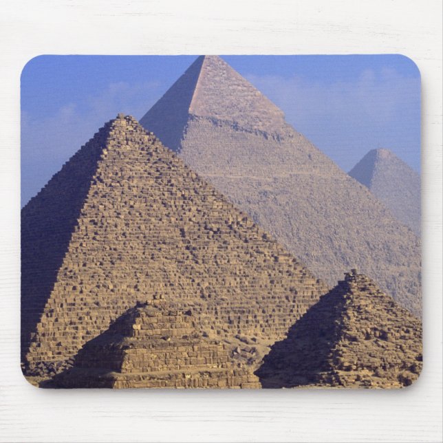 Afrika, Ägypten, Kairo, Gizeh. Pyramiden Mousepad (Vorne)