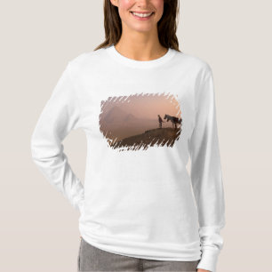 Afrika, Ägypten, Kairo, Gizeh, Pyramiden von Gizeh T-Shirt