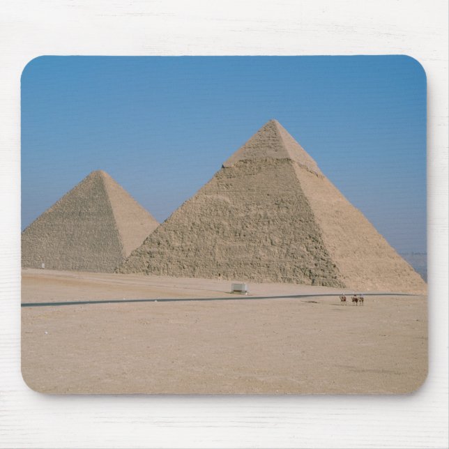 Afrika - Ägypten - Kairo - Große Pyramiden von Giz Mousepad (Vorne)