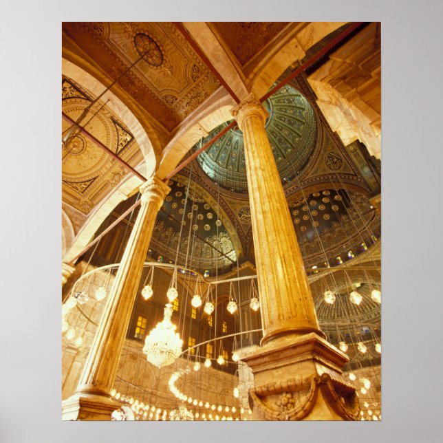 AFRIKA, Ägypten, Kairo, Muhammad Ali Moschee Poster (Vorne)