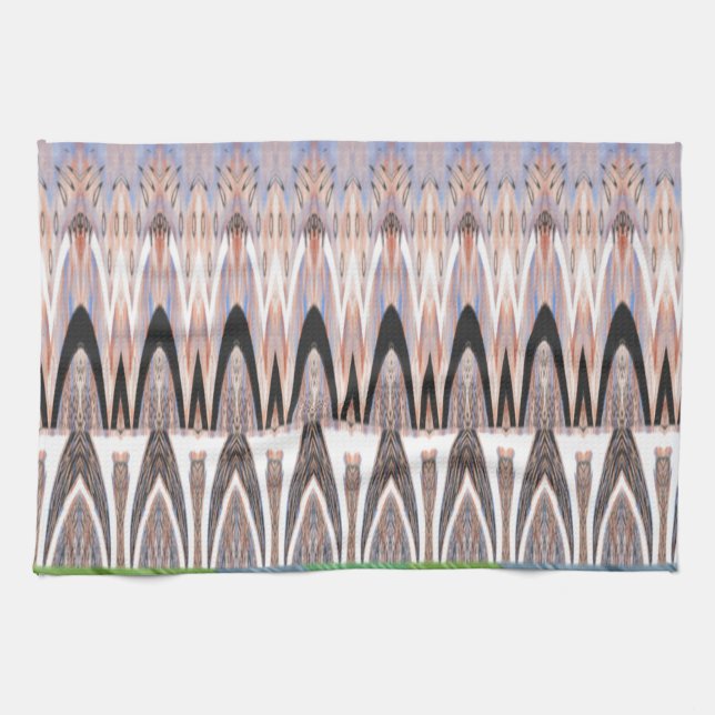Afrika Asien traditionelles Muster Handtuch (Horizontal)