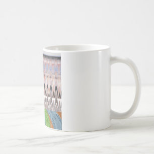 Afrika Asien traditionelles Muster Kaffeetasse