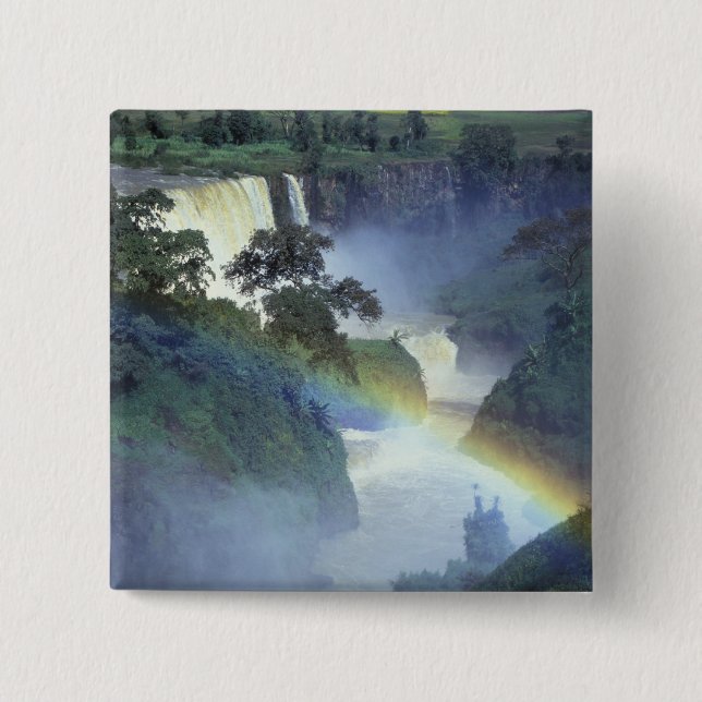 Afrika, Äthiopien, Blauer Nil, Cataract. Button (Vorderseite)