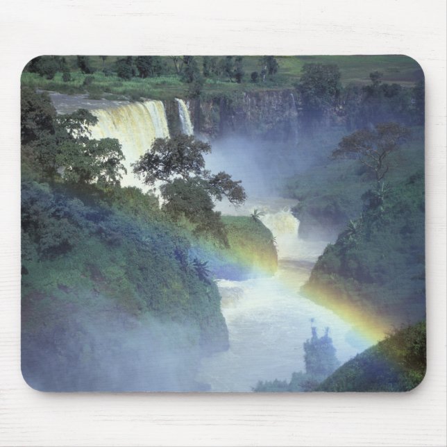 Afrika, Äthiopien, Blauer Nil, Cataract. Mousepad (Vorne)