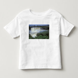 Afrika, Äthiopien, Blauer Nil, Katarakt. 2 Kleinkind T-shirt