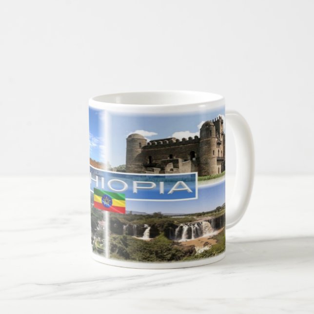 Afrika - Äthiopien - Kaffeetasse (VorderseiteRechts)