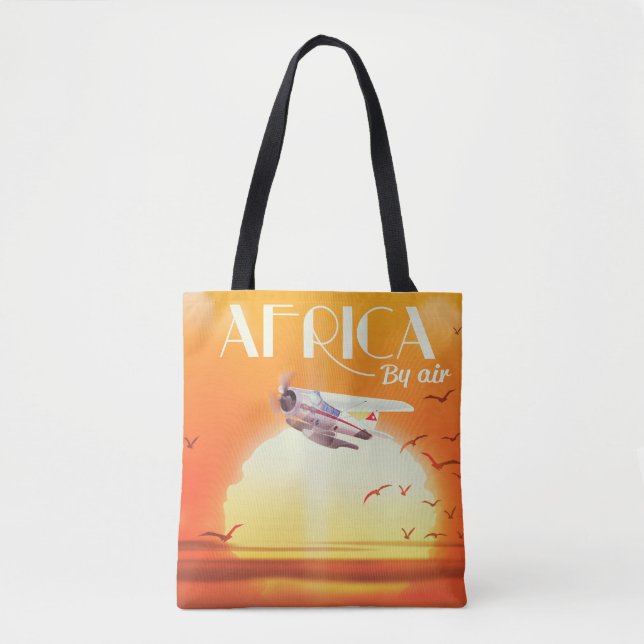 Afrika aus der Luft Tasche (Vorderseite)