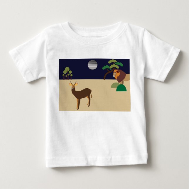 Afrika Baby T-shirt (Vorderseite)
