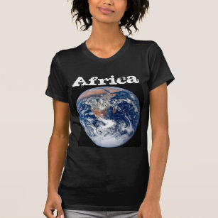 Afrika - Blick auf die Erde von Apollo 17 T-Shirt