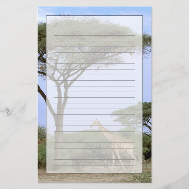 Afrika, Botswana, das Okavango-Delta. südlich Briefpapier (Vorderseite)