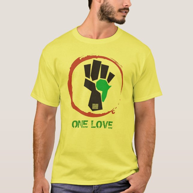 Afrika eine Liebe T-Shirt (Vorderseite)