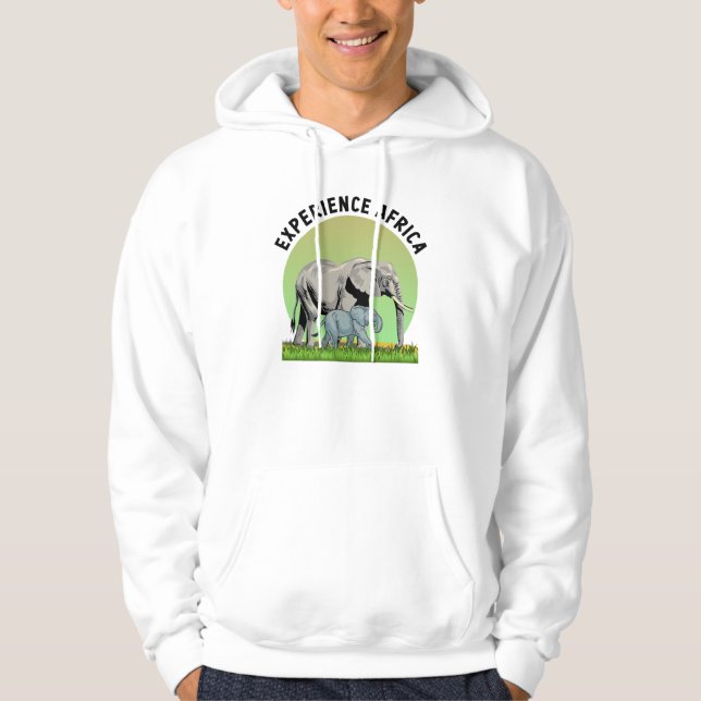 Afrika erleben hoodie (Vorderseite)