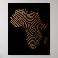 Afrika Fingerabdruck schwarze Geschichte Junenth