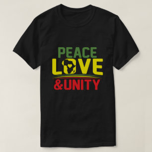AFRIKA - FRIEDEN, LIEBE UND EINHEIT T-Shirt