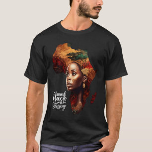 Afrika für Frauen Schwarzgeschichte Monat Afrika T-Shirt