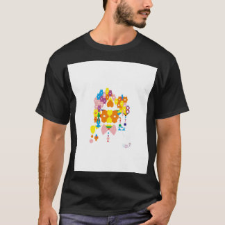 Afrika gezeichnet T-Shirt