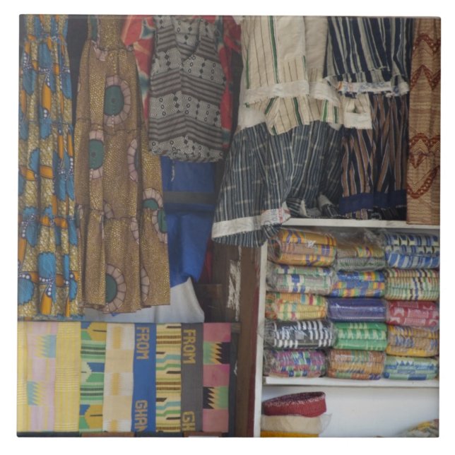 Afrika, Ghana, Accra. Accra Textil & Handwerk Fliese (Vorderseite)