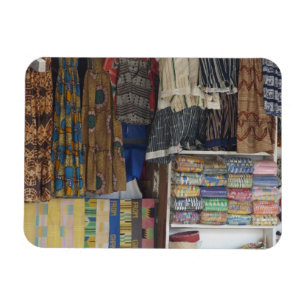 Afrika, Ghana, Accra. Accra Textil & Handwerk Magnet