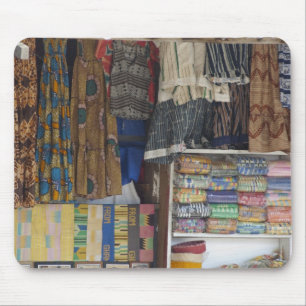 Afrika, Ghana, Accra. Accra Textil & Kunsthandwerk Mousepad