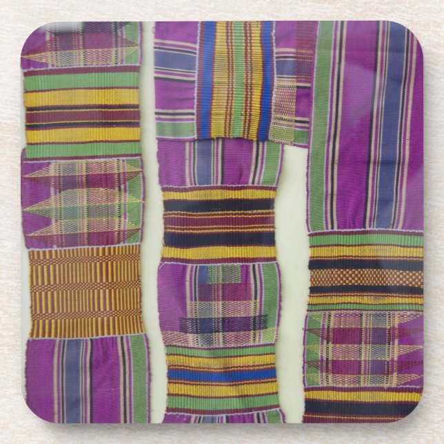 Afrika, Ghana, Accra. Nationales Museum Getränkeuntersetzer (Vorderseite)