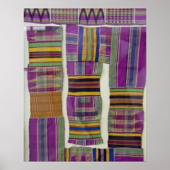 Afrika, Ghana, Accra. Nationales Museum Poster (Vorne)