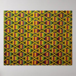 Afrika, Ghana, Accra. Nationalmuseum, gilt 2 Poster