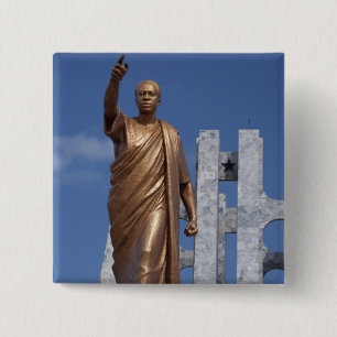 Afrika, Ghana, Accra. Nkrumah Mausoleum, endgülti Button