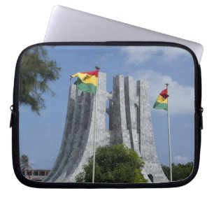 Afrika, Ghana, Accra. Nkrumah-Mausoleum, final 3 Laptopschutzhülle