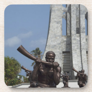 Afrika, Ghana, Accra. Nkrumah-Mausoleum, letzte 2 Getränkeuntersetzer