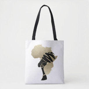 Afrika im Gold Tasche