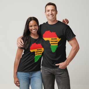 Afrika in Farbe: Ein Erbe entfaltet sich T-Shirt