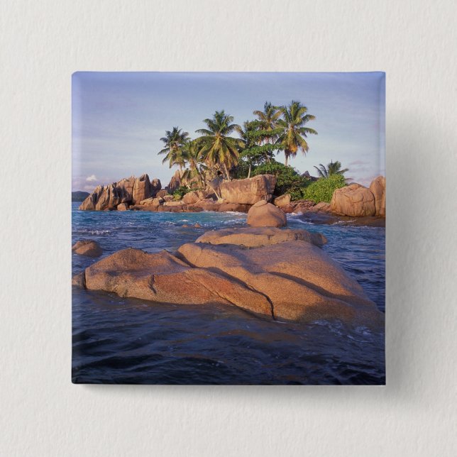 Afrika, Indischer Ozean, Seychellen, Praslin Button (Vorderseite)