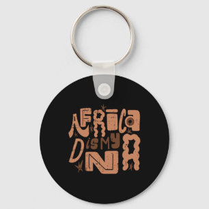 Afrika ist mein DNA-Schwarze Geschichte Monat Männ Schlüsselanhänger
