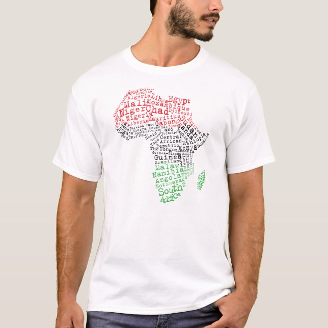 AFRIKA IST NICHT EIN LAND: 2 T-Shirt (Vorderseite)