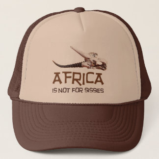 Afrika ist nicht für Weichlinge: Afrikanischer Truckerkappe