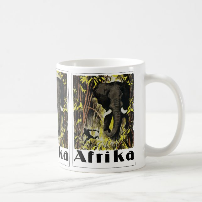 Afrika Kaffeetasse (Rechts)