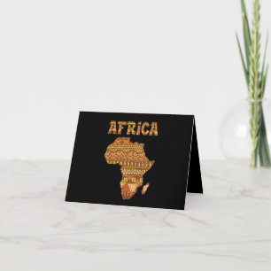Afrika Karte Afrika Giftvintage Schwarzamerikanisc
