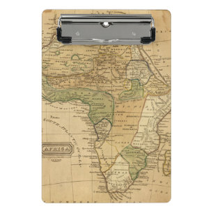 Afrika-Karte durch Worcester Mini Klemmbrett